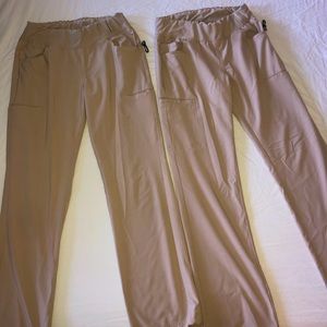 Cherokee Tan Scrub Pants (set of 2)